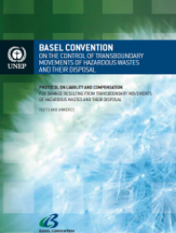 ON THE CONTROL OF TRANSBOUNDARY MOVEMENTS OF HAZARDOUS WASTES AND THEIR DISPOSAL BASEL CONVENTION